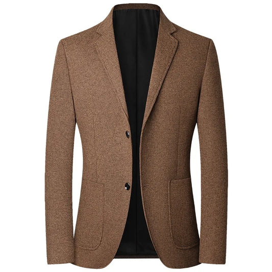 Herren Blazer Elegant Dunkelblau - Norvielle