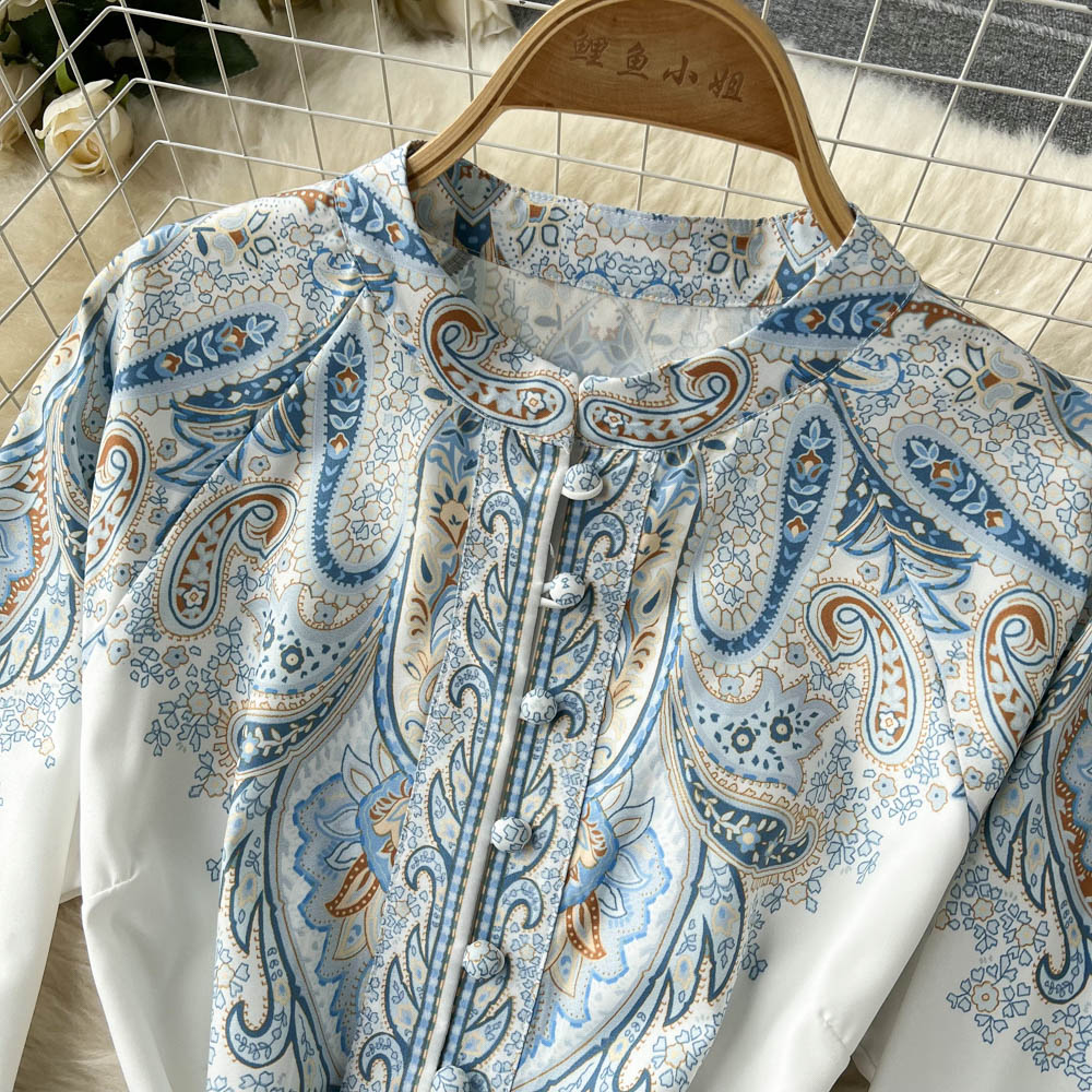 Eveloria Damen A-Linienkleid Gürtel Blumenmuster
