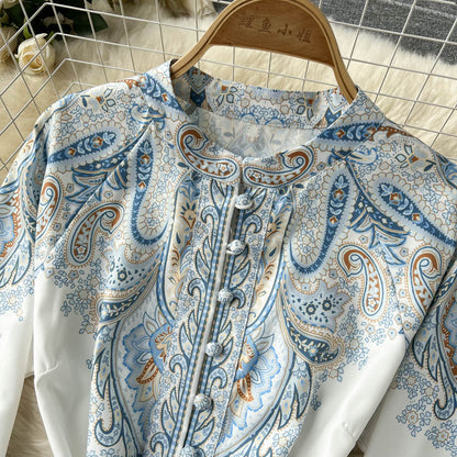 Eveloria Damen A-Linienkleid Gürtel Blumenmuster