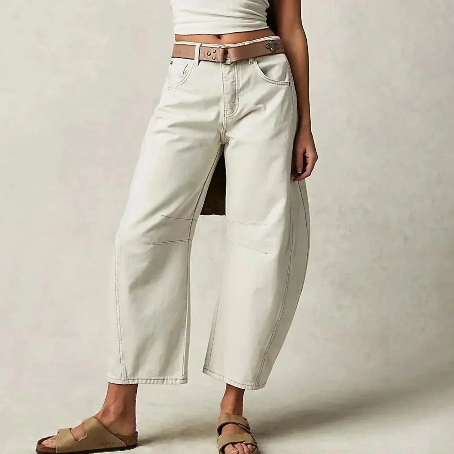 Hanna Damen High-Waist-Jeans Locker Passform