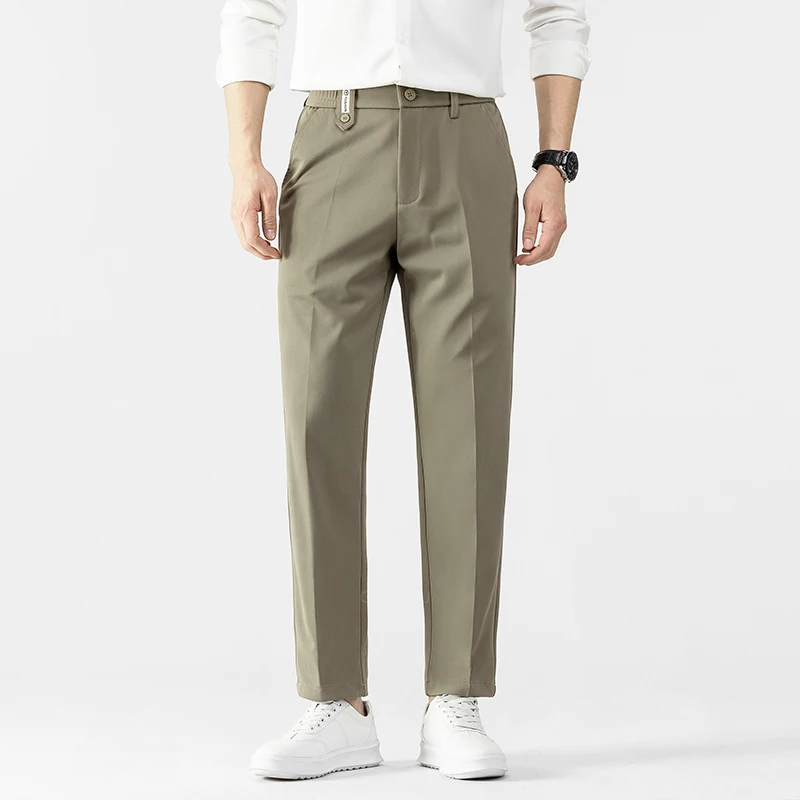 Herrenhose Beige Maßgeschneiderter Komfort
