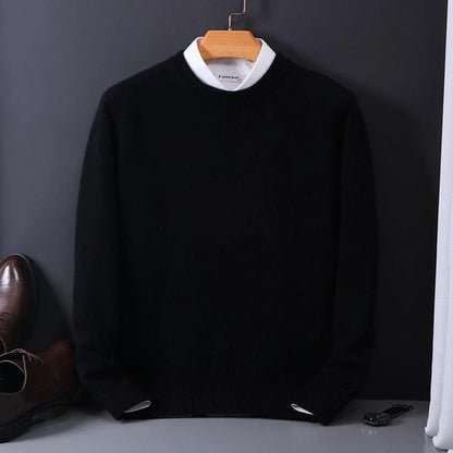 Herren Kurzarm-Pullover Warm