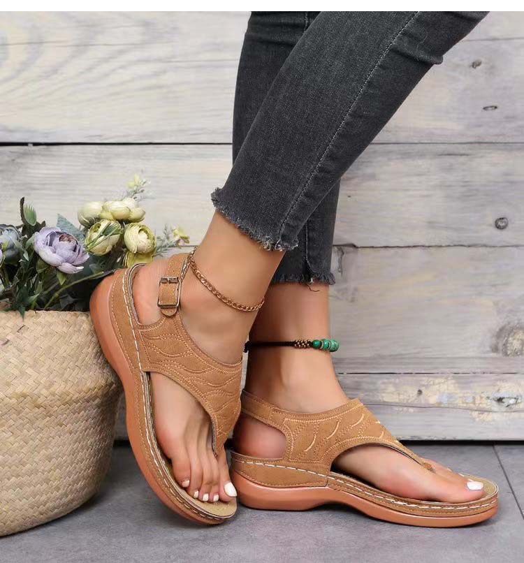 Eveloria Damen Orthopädische Flipflops