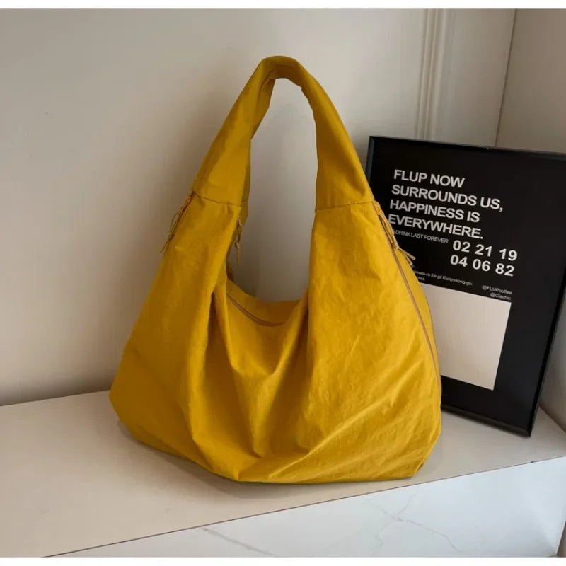 Damen Schultertasche Groß Leder