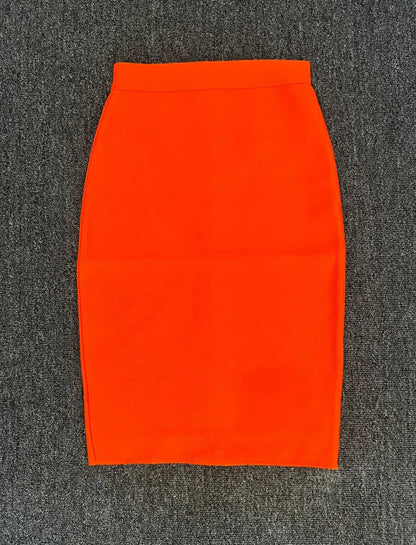 Damen Bleistiftrock Rayon Elegant