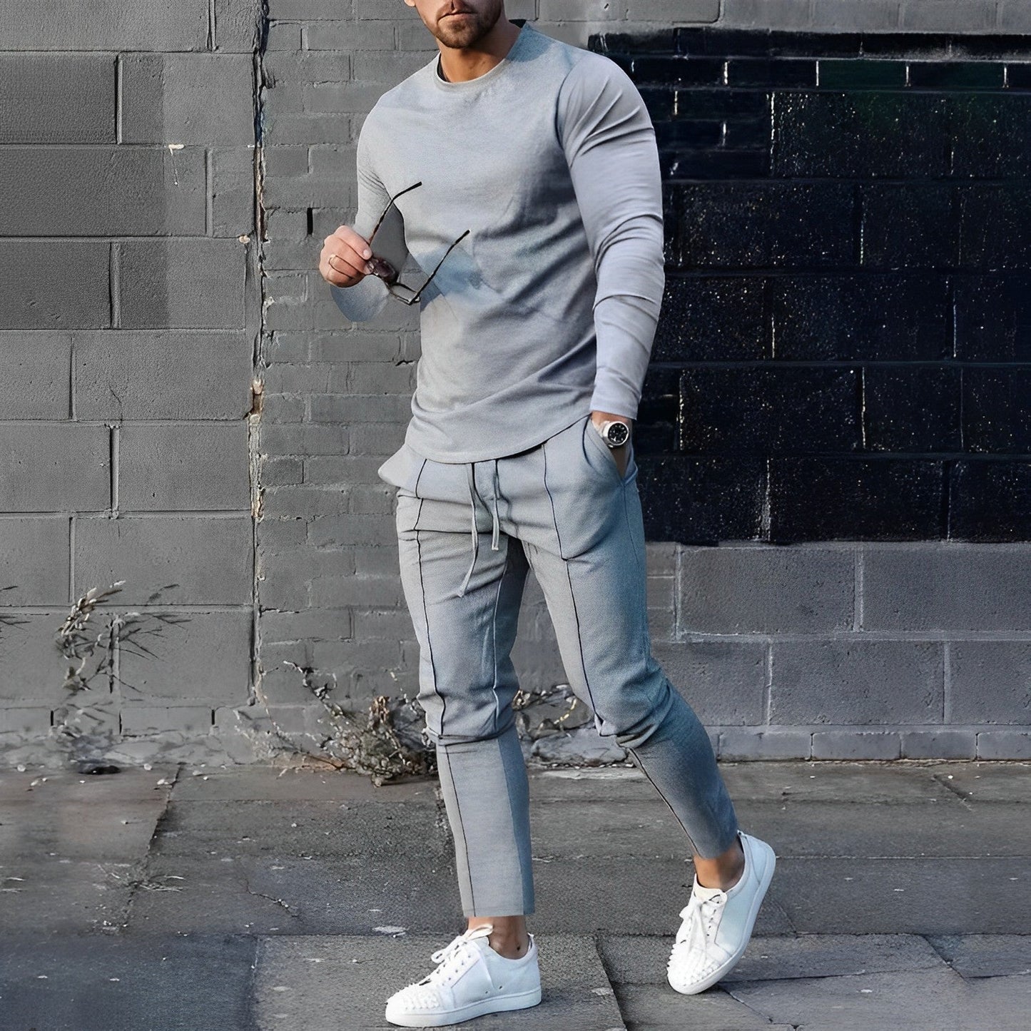 Herren Joggerhose Sportlich Elegantes Design