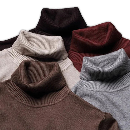 Eveloria Herren Rollkragenpullover Baumwolle - Eveloria