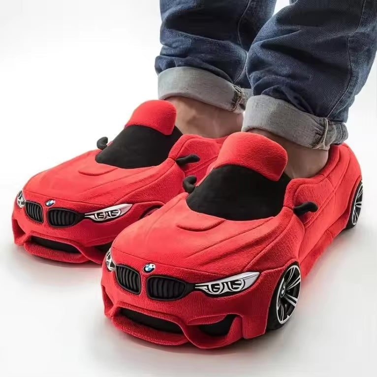 Eveloria Damen Pantoffeln Rutschfeste Sohle Auto-Design