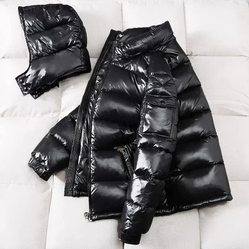 Eveloria Damen Lässige Winterjacke Warm