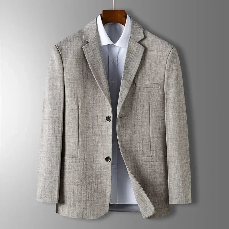 Valerio Herren Blazer Blau Grau Beige - Norvielle