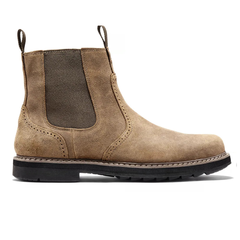 Herren Chelsea Stiefel Elastisch Pembroke