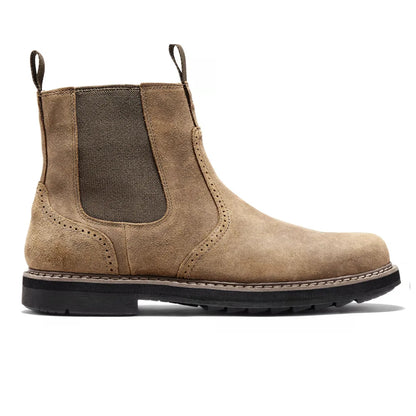 Herren Chelsea Stiefel Elastisch Pembroke
