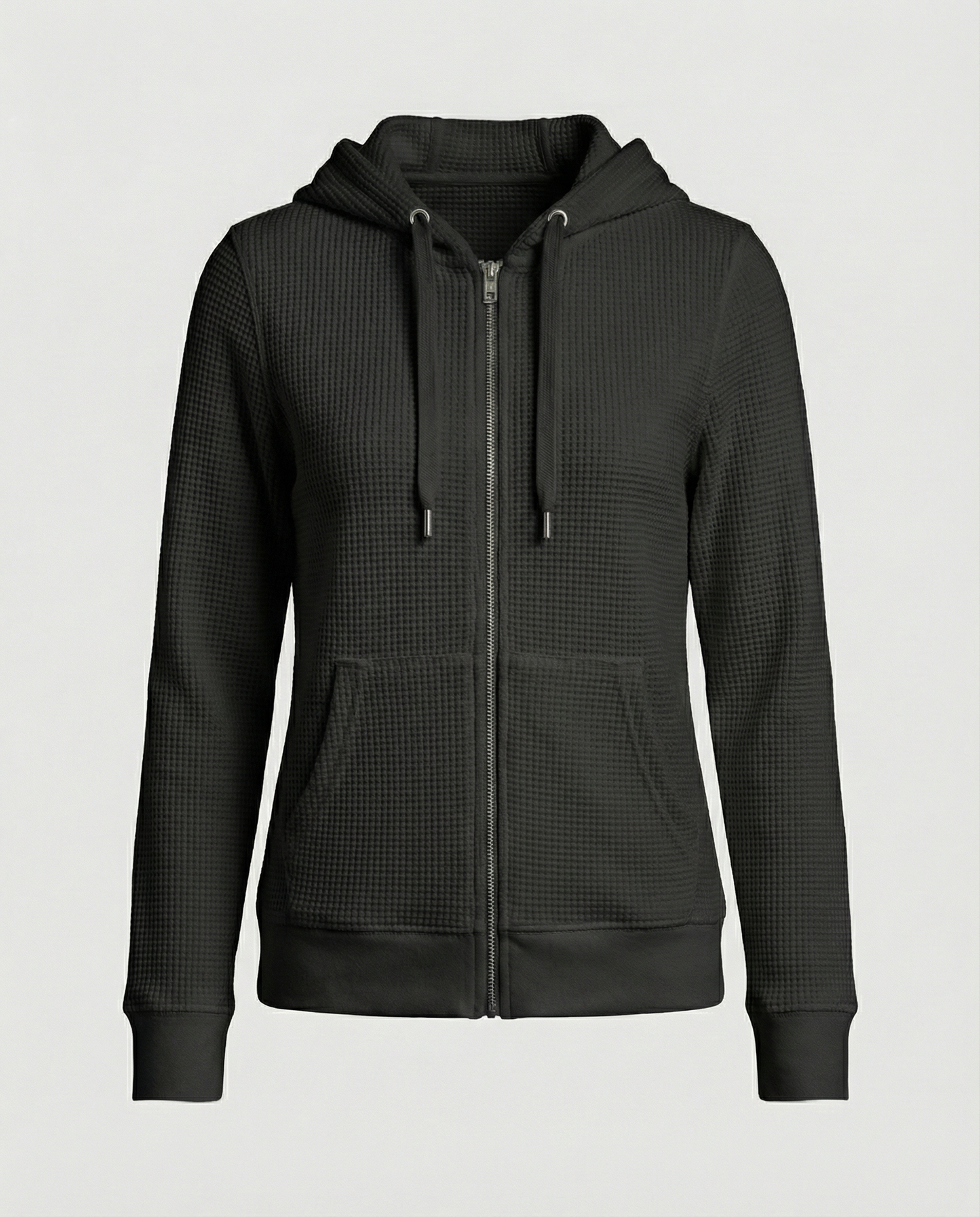 Damen Freizeitjacke Kariert Baumwolle Blau