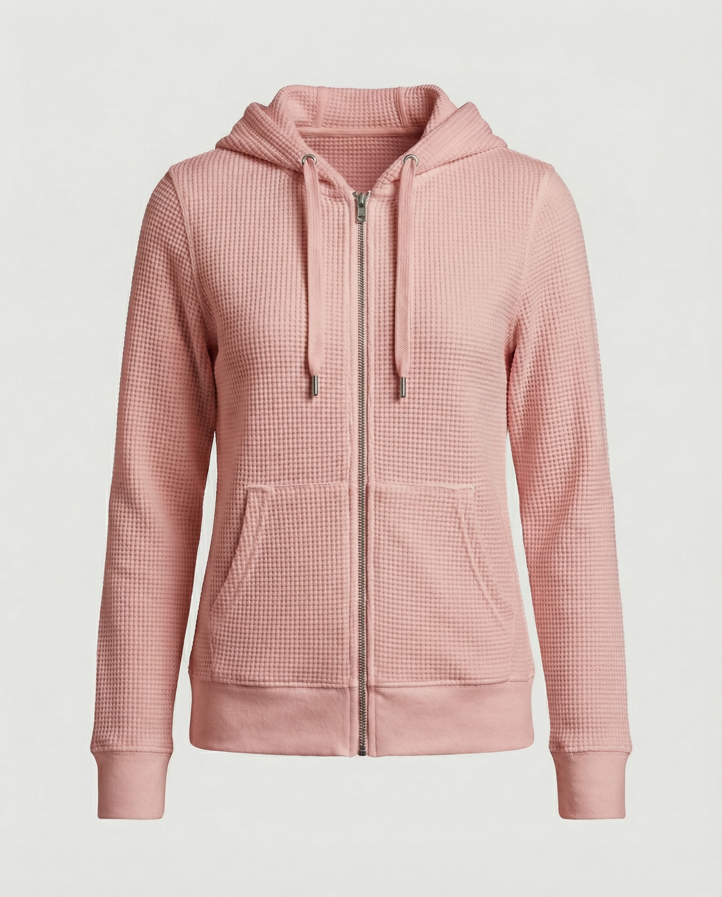Damen Freizeitjacke Kariert Baumwolle Blau