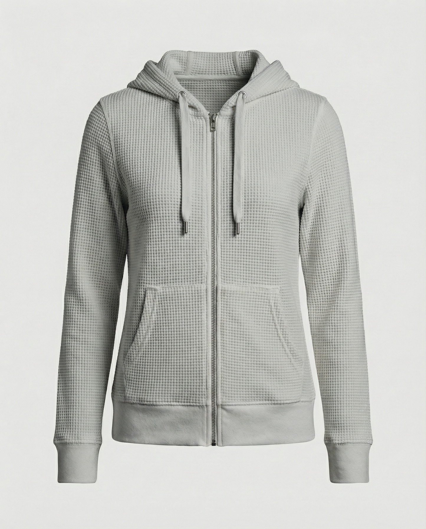 Damen Freizeitjacke Kariert Baumwolle Blau