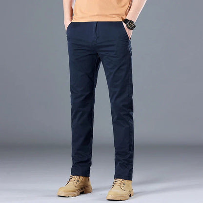 Herren Baumwollhose Slim Fit