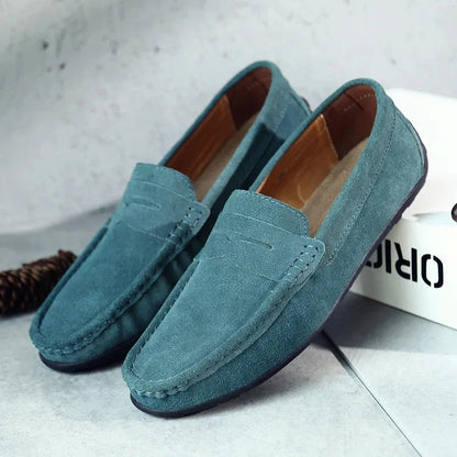 Herren Slip-On Loafers aus Leder Braun