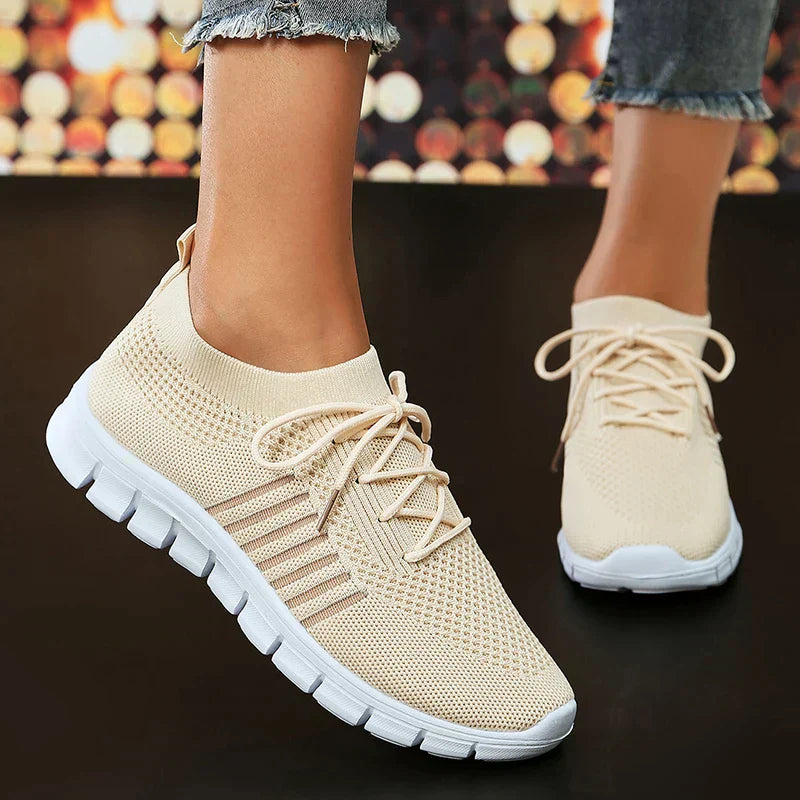Eveloria Damen Orthopädische Laufschuhe Atmungsaktives Mesh