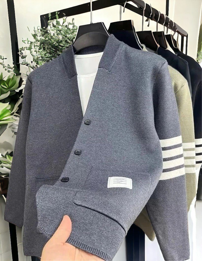 Svend Herren Strickjacke Baumwollmischung