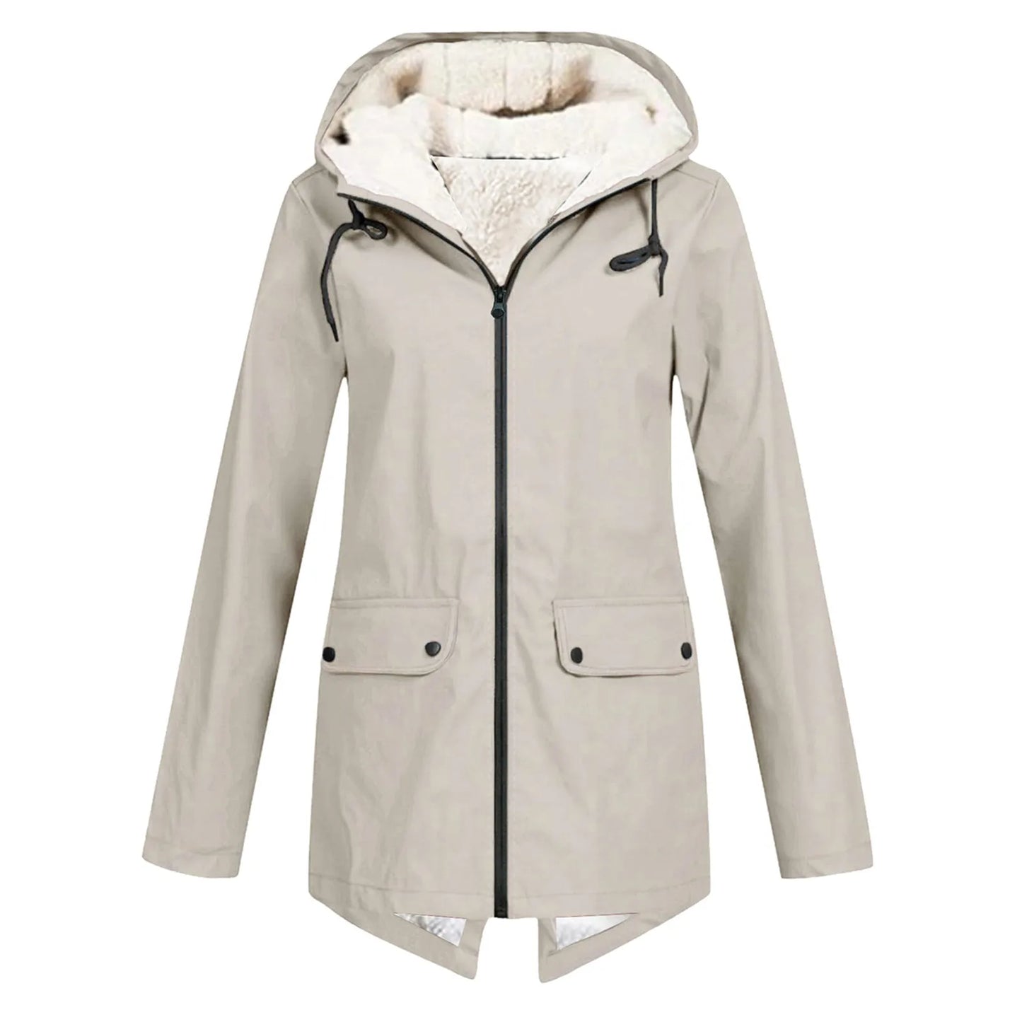 Damen Winterjacke Mit Kapuze