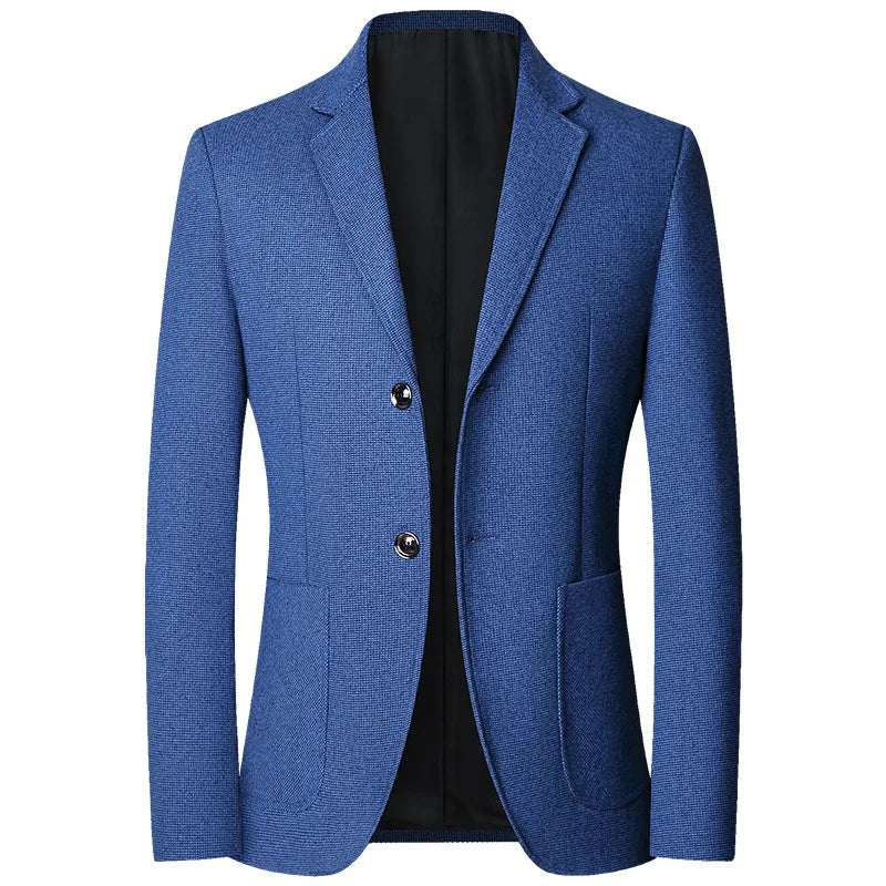 Herren Blazer Elegant Dunkelblau