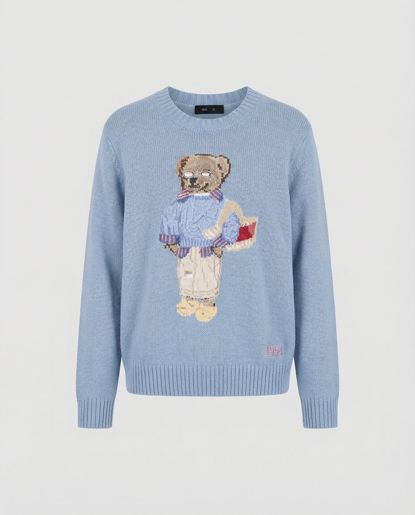 Damen Bärenstrickpullover Locker