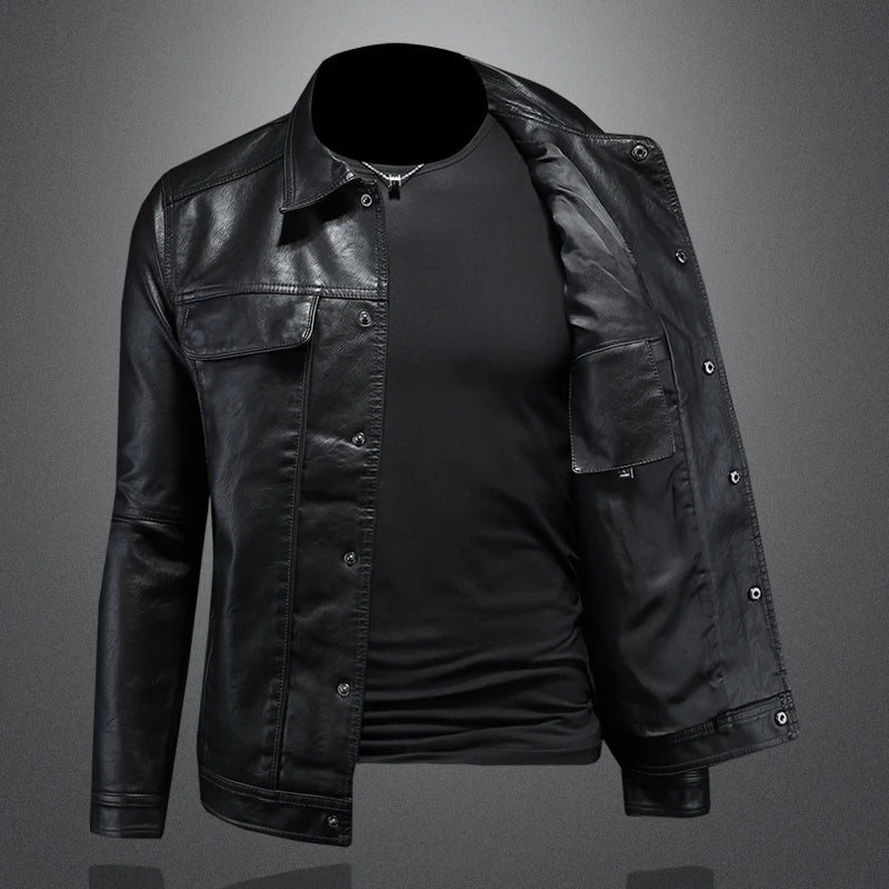 Herren Lederjacke Klassisch
