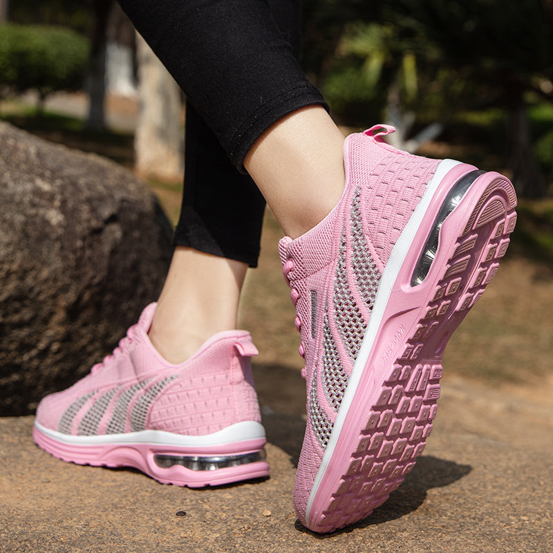 Eveloria Damen Orthopädische Laufschuhe Rosa - Eveloria