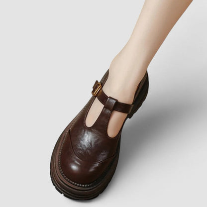 Damen Orthopädische Mary Jane Stiefel