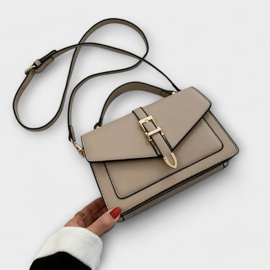 Damen Klassische Schultertasche Elegantes Design Struktur Optik - Eveloria