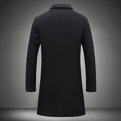 Franz Herren Wollmantel Warm