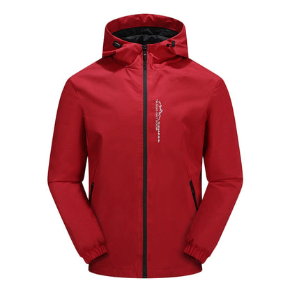 Eveloria Damen Outdoor-Jacke Wasserdicht Winddicht Mit Kapuze