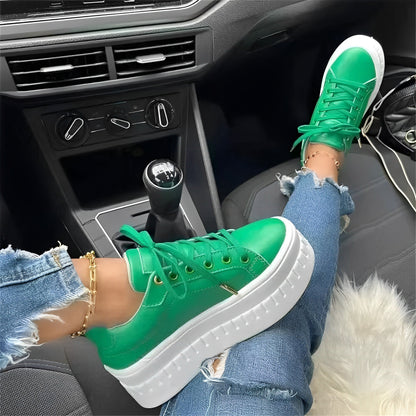 Eveloria Damen Dicke Turnschuhe Bequem