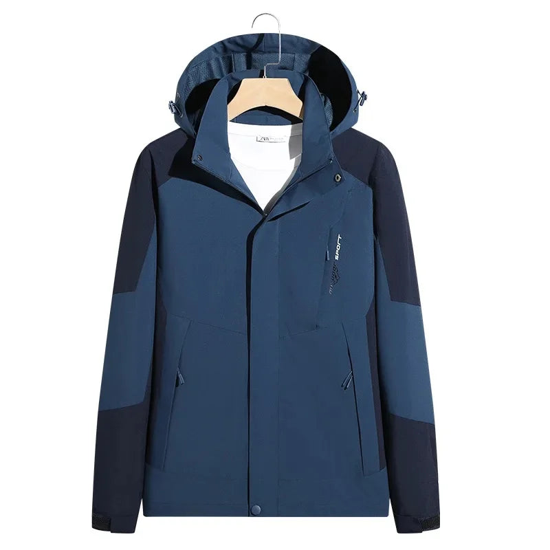 Herren Winterjacke Gefüttert Kapuze