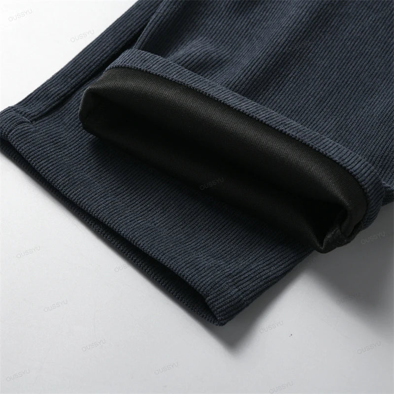 Herren Cordhose Stilvoll Braun