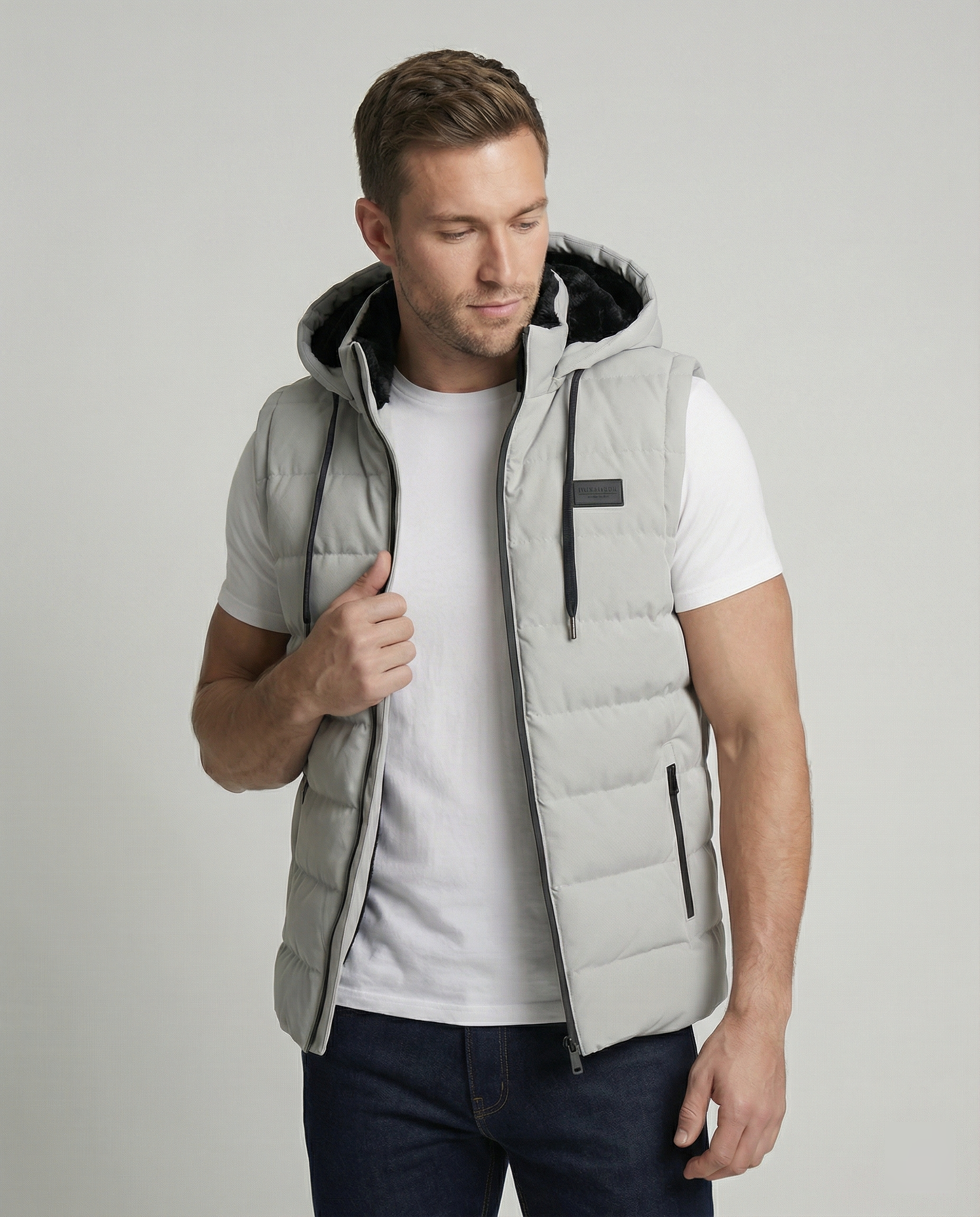 Herren Fleeceweste Sportlich - Eveloria