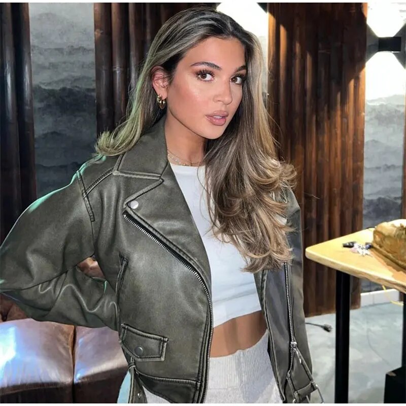 Eveloria Damen Jacke Gürtel