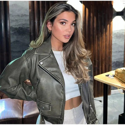 Eveloria Damen Jacke Gürtel