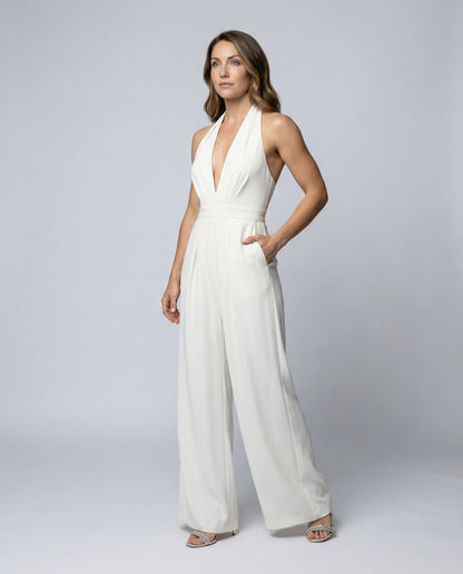 Damen Lang-Jumpsuit Elegant - Eveloria
