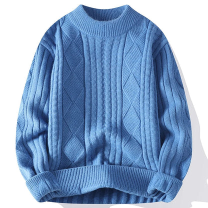 Herrenpullover Diamantmuster Qualität