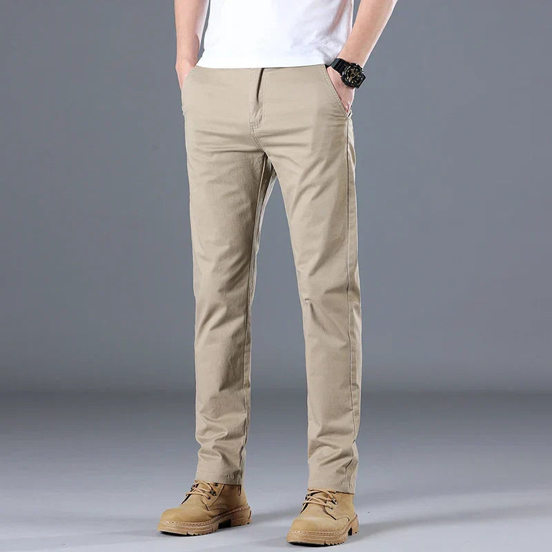 Herren Baumwollhose Slim Fit