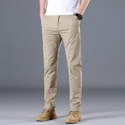 Herren Baumwollhose Slim Fit