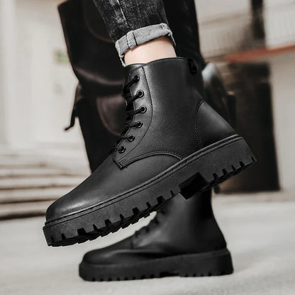 Herren High- Stiefel Wasserdicht Rutschfest