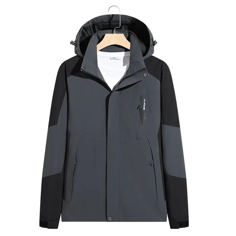 Herren Winterjacke Gefüttert Kapuze