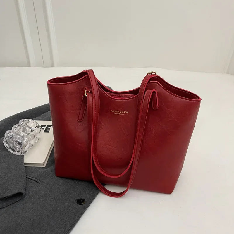 Damen Shopper Handtasche Große Kapazität