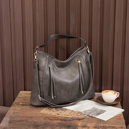 Eveloria Damen Handtasche Elegant Leder