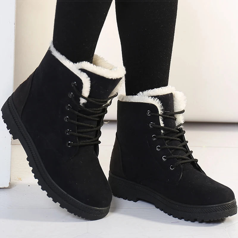 Eveloria Damen Stiefel Warm