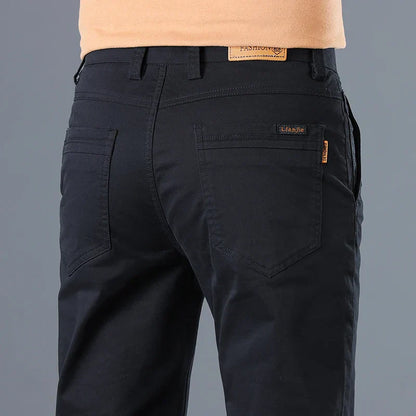Herren Baumwollhose Slim Fit