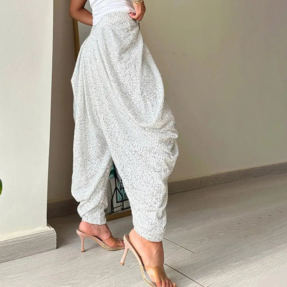 Damen Jogginghose Glitzer