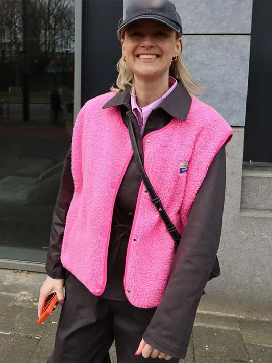 Damen Teddyjacke Kurz - Eveloria